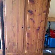 Best Antique Cedar Wardrobe W / Skeleton Key for sale in League City, Texas for 2025