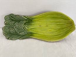 Vintage 1950 Celery Dishceramic Server By Cardinal USA Pottery 11in Long | eBay