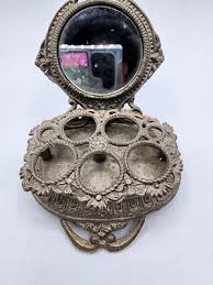 Vintage Celeste 5 Lipstick Tube Holder With Mirror Hollywood ...