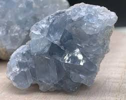 CELESTITE • Blue Celestite • Blue Celestite Cluster • Raw Celestite • Natural Celestite • Natural Celestite Cluster • All Natural, Raw - Etsy