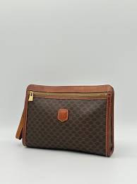 Pre-loved Céline Macadam Toiletry Pouch | Pepper Luxury Vintage