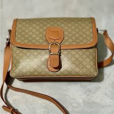 Bags | Celine Paris Macadam Shoulder Bag | Poshmark