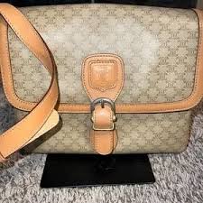 Celine | Bags | Celine Macadam Canvas Shoulder Bag | Poshmark