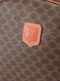 Celine Pre-Owned Monogram Bowling Tote | Brown | FARFETCH