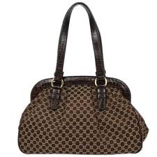 Celine Brown Macadam Handbag – AMORE Vintage Tokyo