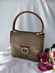 Vintage Celine Macadam Handbag - Etsy