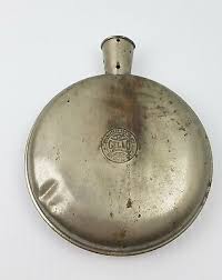 Vintage Brass Cello Sanitary Hot Water Bottle 1912 Canteen ...