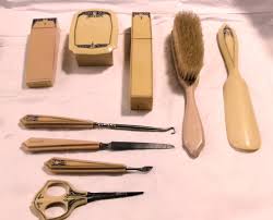 Antique French Ivory Ladies Dresser Set**9 Pieces** - Etsy