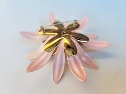 Buy Sarah Coventry Pink 'fashion Petals' Brooch and Clip on ...