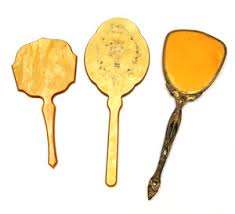 Vintage Bakelite Hand Mirror | eBay