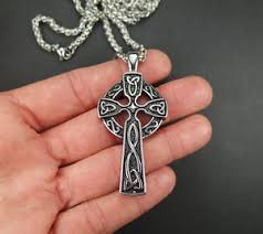 Stainless Steel Celtic Cross Pendant | eBay