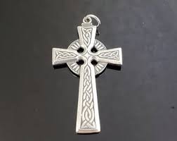 Large Sterling Silver Celtic Cross Pendant - Etsy