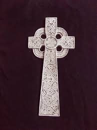 Celtic Cross Wall Hanging Medium Gothic Brown Plaque ...