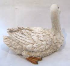 Vintage Detailed Duck 7" x 5" Figurine | eBay