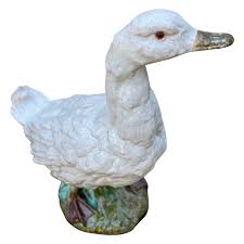 Statue Goose of Bavent Terracotta - Sculptures ... | Antikeo