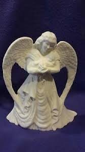 Creative Kreations Ceramics and Gifts Angel of Love 9" Ceramic Bisque, Ready to Paint - Creative Kreations Ceramics and Gifts