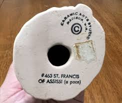 Ceramic Arts Studio St. Francis A Pace #473 St Francis of ...