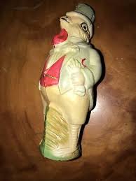 Antique figural Dressed Roster USA 1930s IRWIN Celluloid Viscoid Toy Baby Rattle | eBay