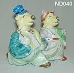 Monkey Salt & Pepper Shaker Nodders (Nodders - Salt & Pepper, Naughty, etc.) at L & J Antiques and Collectibles Mall