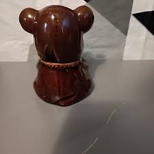 Houston Foods Ceramic Bear Honey Pot 1982 Vintage No Dipper ...