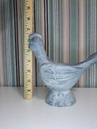 💥VINTAGE‼AVON TERRA COTTA Blue Chicken Rooster Candleholder/Planter BEAUTIFUL‼ | eBay