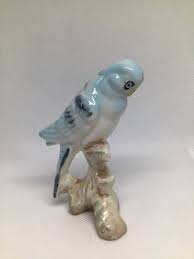 Small Budgie Parakeet Figurine - Etsy