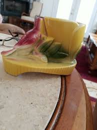 Vintage American Bisque Bird Planter | eBay