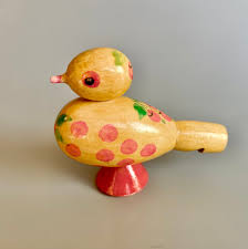 1980s Vintage Russian Souvenir Wooden Bird Whistle USSR - Etsy