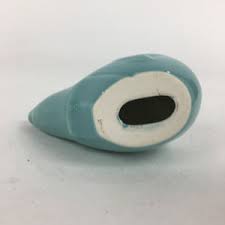 Japanese Porcelain Mouse Doll Vtg Zodiac Figurine Okimono Light Blue K | Online Shop | Authentic Japan Antiques