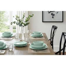 StyleWell 16-Piece Stoneware Beaded Edge Dinnerware Set in ...