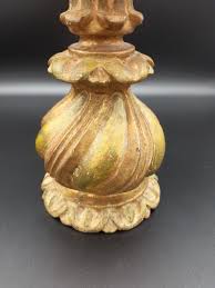 Mid century Italian Florentine style wooden table lamp | eBay