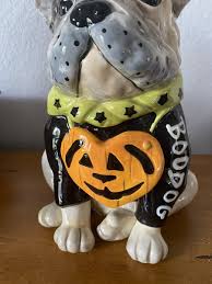 BLUE SKY CLAYWORKS HALLOWEEN FRENCH BULLDOG "BOO DOG ...