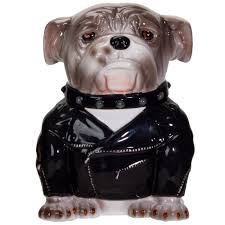 Bulldog cookie Jar