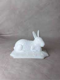 Vintage Westmoreland Bunny on Basket Top Only | eBay