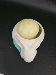 Bunny Rabbit Candle Holder with candle great for Easter BBB13 | eBay