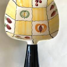 Art Nouveau Style Hand Painted Rectangle Shaped Vintage Dish - Etsy Canada