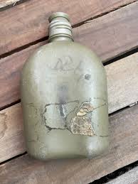 USGI US Army Military 1 QUART Hard Rigid Plastic 1QT CANTEEN ...