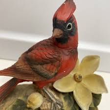 Lefton Cardinal Figurine KW864 Japan Handpainted China ...