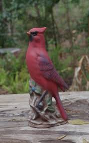 Cardinal Figurine Ceramic - Etsy