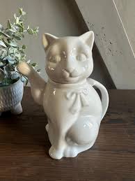 Ceramic Cat Teapot - Etsy