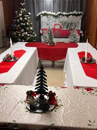 Decorating the church fellowship hall for each season