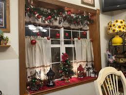 Decorating eight christmas trees at home