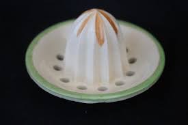 Vintage Reamer Small Colorful Ceramic - Etsy