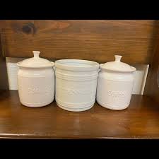 Rae Dunn | Kitchen | Ceramic Canisters | Poshmark