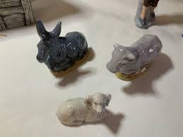 Ceramic “Doc” Holliday Molds 15 Pc. Nativity Set Includes Stable | eBay