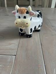 Houston Harvest Gift Products Black & White Cow Creamer | eBay
