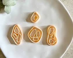 Colección de foros orgánicos Colección de tallarines en arcilla polimérica - - Etsy México