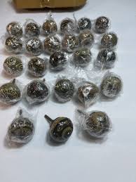 Indian Handmade Wholesale 25 PC Ceramic Door Knobs Handle ...