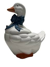 Swan Cookie Jar | eBay