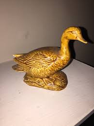 Antique MALLARD DUCK Decoy Pottery Porcelain Ceramic UNIQUE PIECE | eBay